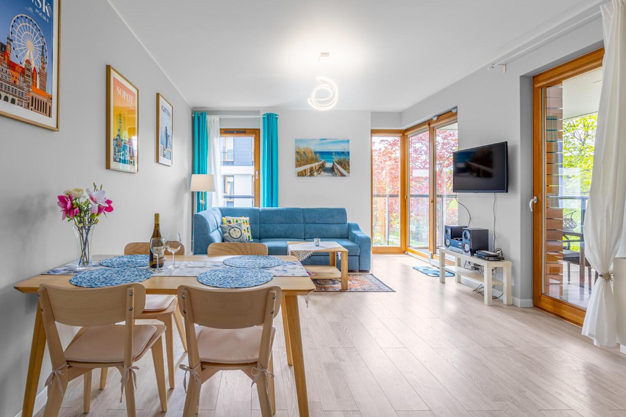 Luxury Apartment Bursztynowa Гданьск Экстерьер фото